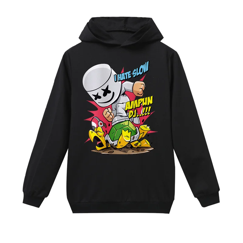 2019 New Hoodies Spring KIds T Shirts Marshmello Dj Mask Pattern Long Sleeve Sweatshirt Cartoon Hoodie Boys Girls Tops Shirt
2019 New Hoodies Spring KIds T Shirts Marshmello Dj Mask Pattern Long Sleeve Sweatshirt Cartoon Hoodie Boys Girls Tops Shirt