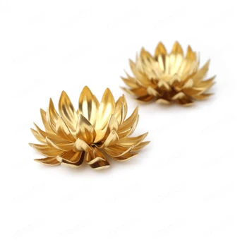 (33155)6PCS 28MM,height 13MM Not plated color Brass 3D Multi-layer Lotus Flower Beads Caps Jewelry Findings Accessories
(33155)6PCS 28MM,height 13MM Not plated color Brass 3D Multi-layer Lotus Flower Beads Caps Jewelry Findings Accessories