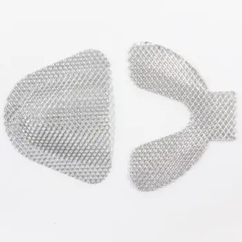 10 pcs/5 pairs Dental Lab silvery Denture Materials silvery Metal Palatal Reinforcement Mesh For Acrylic Partial Denture
10 pcs/5 pairs Dental Lab silvery Denture Materials silvery Metal Palatal Reinforcement Mesh For Acrylic Partial Denture