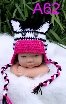 free shipping, 50pcs Crochet baby Zebra Hat , Zebra Crochet Hat , Pink red Hat Zebra , Newborn Zebra caps 100% cotton NB- adult
free shipping, 50pcs Crochet baby Zebra Hat , Zebra Crochet Hat , Pink red Hat Zebra , Newborn Zebra caps 100% cotton NB- adult