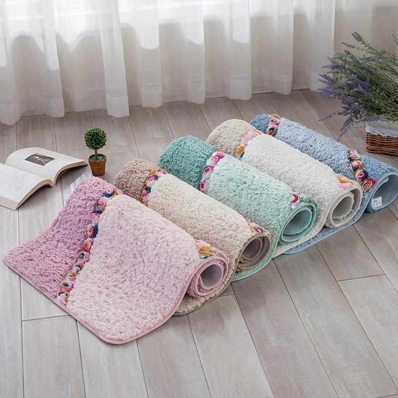 Flower Pattern Large Anti-slip Bathroom Mat Soft Dining Room Carpet Pads For Home Decor 5 Colors Kitchen Rugs Bedroom Alfombra
Flower Pattern Large Anti-slip Bathroom Mat Soft Dining Room Carpet Pads For Home Decor 5 Colors Kitchen Rugs Bedroom Alfombra
