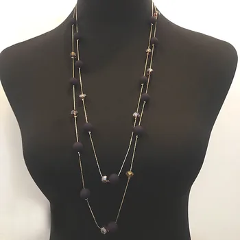 Korean fashion luxury layered beads long necklaces for women 2018/neckless/collier femme /halskette/free shipping
Korean fashion luxury layered beads long necklaces for women 2018/neckless/collier femme /halskette/free shipping