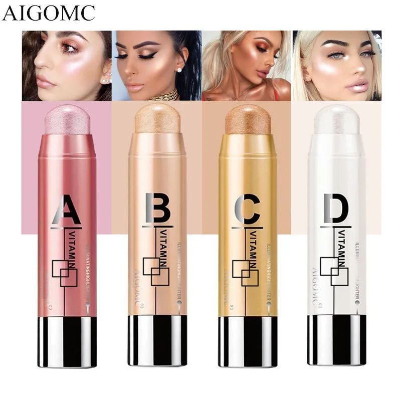 AIGOMC New 4 Colors Face 3D Contour Highlighter Stick Waterproof Makeup Bronzer Shimmer Foundation Highlighting Concealer Cream
AIGOMC New 4 Colors Face 3D Contour Highlighter Stick Waterproof Makeup Bronzer Shimmer Foundation Highlighting Concealer Cream