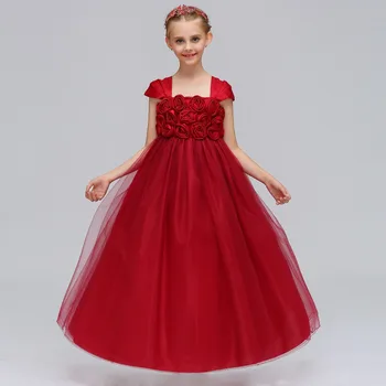 2018 New Arrival Flower Girl Dresses With Bow Red Party Dress For Little Girl Pretty Elegant Formal Summer Gown
2018 New Arrival Flower Girl Dresses With Bow Red Party Dress For Little Girl Pretty Elegant Formal Summer Gown