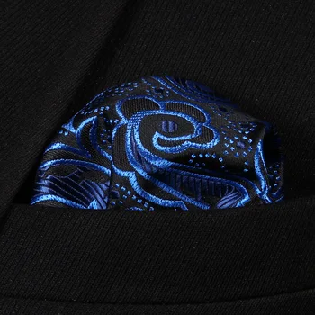 HP819B Blue Black Paisley Men 100% Silk Party Handkerchief Pocket Square Hanky
HP819B Blue Black Paisley Men 100% Silk Party Handkerchief Pocket Square Hanky