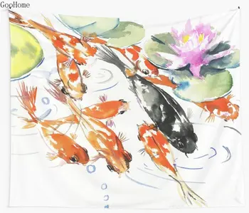 Nine KOI Fish Wall Tapestry Cover Beach Towel Throw Blanket Picnic Yoga Mat Home Decoration
Nine KOI Fish Wall Tapestry Cover Beach Towel Throw Blanket Picnic Yoga Mat Home Decoration