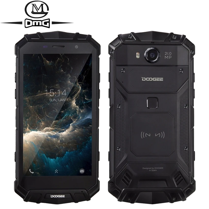 Doogee S60 IP68 Waterproof 4G Mobile Phone 5580mAh Wireless n Flash Charge 5.2" 1080P 6GB+64GB 21MP Glonass NFC Fingerprint
Doogee S60 IP68 Waterproof 4G Mobile Phone 5580mAh Wireless n Flash Charge 5.2" 1080P 6GB+64GB 21MP Glonass NFC Fingerprint