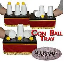 Con Ball Tray (size:14" x 9"x 6") Magic Tricks Magician Appearing/Vanising Ball Magie Close Up Illusion Gimmick Props Comedy
Con Ball Tray (size:14" x 9"x 6") Magic Tricks Magician Appearing/Vanising Ball Magie Close Up Illusion Gimmick Props Comedy