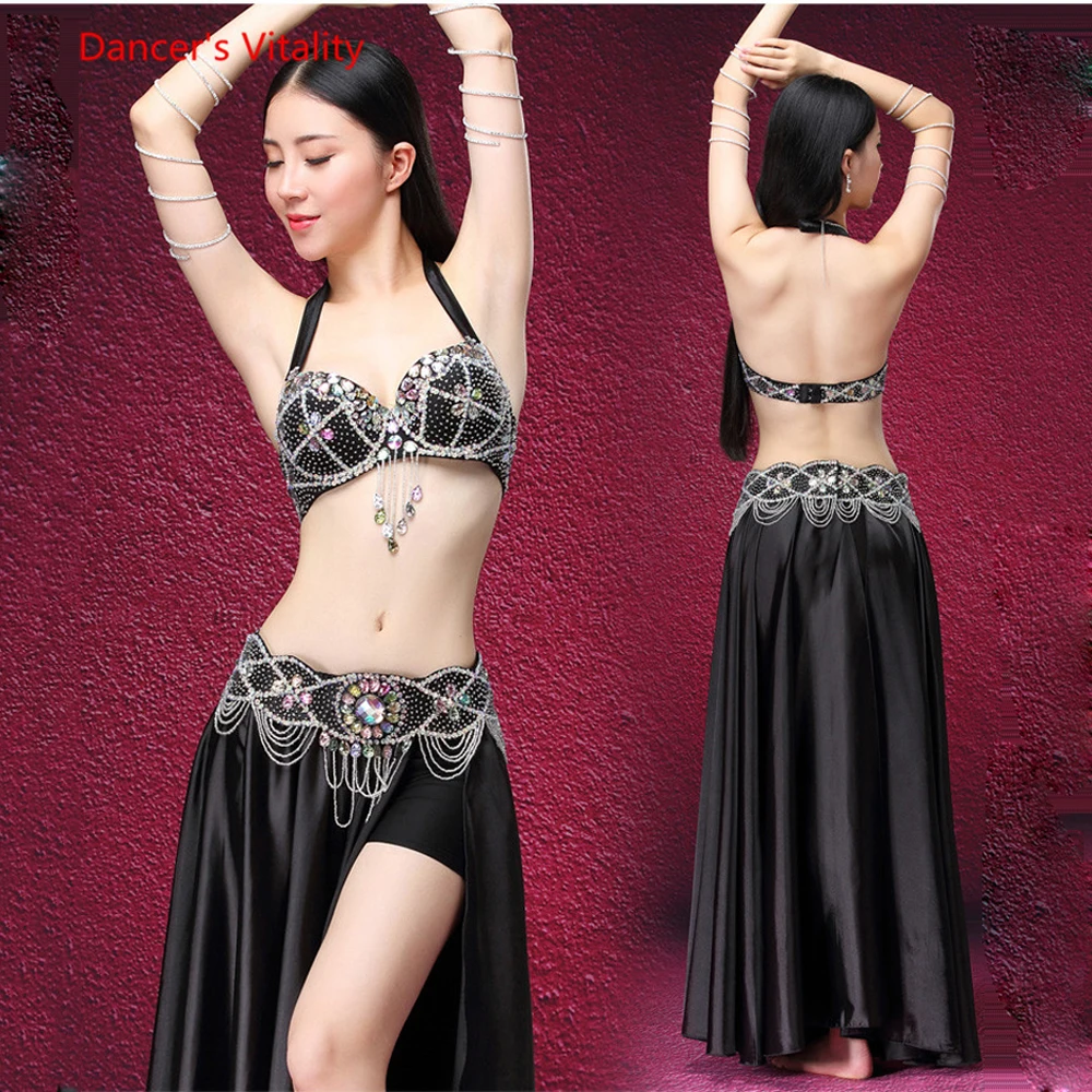 Professional New luxury Women Belly Dance Costume Bra Belly Dance Costume Women Stage Performance Long skirt Set
Professional New luxury Women Belly Dance Costume Bra Belly Dance Costume Women Stage Performance Long skirt Set