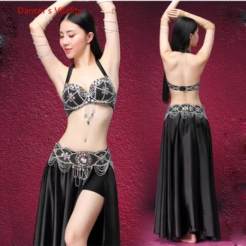 Professional New luxury Women Belly Dance Costume Bra Belly Dance Costume Women Stage Performance Long skirt Set
Professional New luxury Women Belly Dance Costume Bra Belly Dance Costume Women Stage Performance Long skirt Set