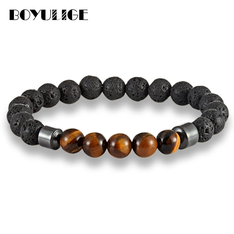 BOYULIG Natural Stone Tiger Eye Black Scrub Handmade DIY Beaded Bracelet Men Homme Femme Charm Beads Bracelets For Women Jewelry
BOYULIG Natural Stone Tiger Eye Black Scrub Handmade DIY Beaded Bracelet Men Homme Femme Charm Beads Bracelets For Women Jewelry