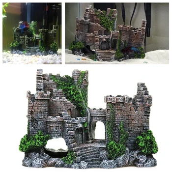 Beautiful Resin Artificial Castle Aquarium Decoration European Style Castle Stone Decor Fish Tank Landscaping Rock Ornament
Beautiful Resin Artificial Castle Aquarium Decoration European Style Castle Stone Decor Fish Tank Landscaping Rock Ornament