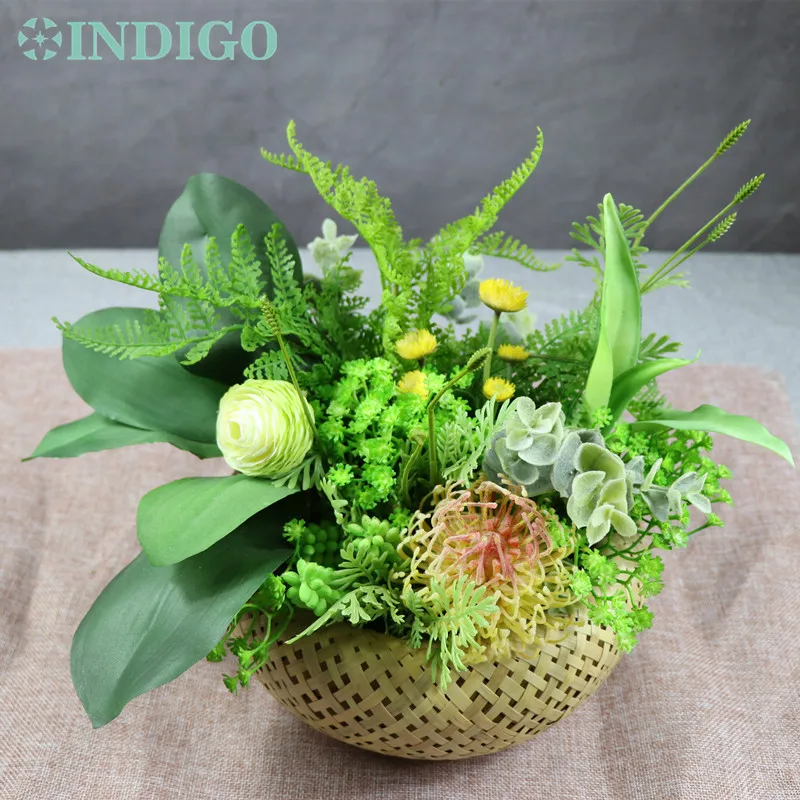 INDIGO Nature Janpanese Style Table Flower Arrangement Gift Bouquet Artificial Bonsai Event Centerpiece Free Shipping
INDIGO Nature Janpanese Style Table Flower Arrangement Gift Bouquet Artificial Bonsai Event Centerpiece Free Shipping