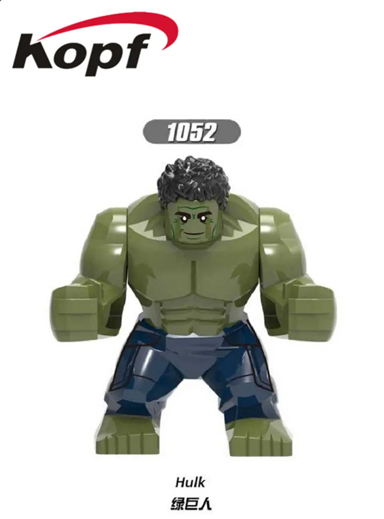 20pcs Hulk Whiplash Avengers 4 Endgame Space 7Cm Big Iron Monger Bricks Building Blocks Model For Children Gift Toys XH 1052
20pcs Hulk Whiplash Avengers 4 Endgame Space 7Cm Big Iron Monger Bricks Building Blocks Model For Children Gift Toys XH 1052