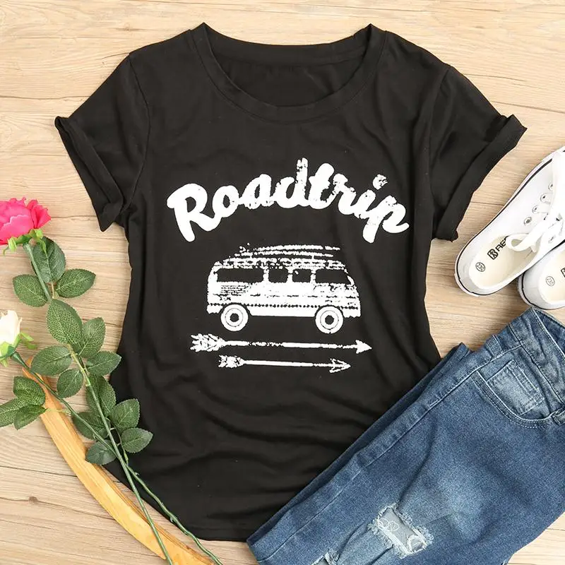 2019 Hot Women T Shirt Short Sleeve O Neck Letter Print Female Tshirts Casual Plus Size Tops Tees 2XL3XL Oversize Summer Pretty
2019 Hot Women T Shirt Short Sleeve O Neck Letter Print Female Tshirts Casual Plus Size Tops Tees 2XL3XL Oversize Summer Pretty