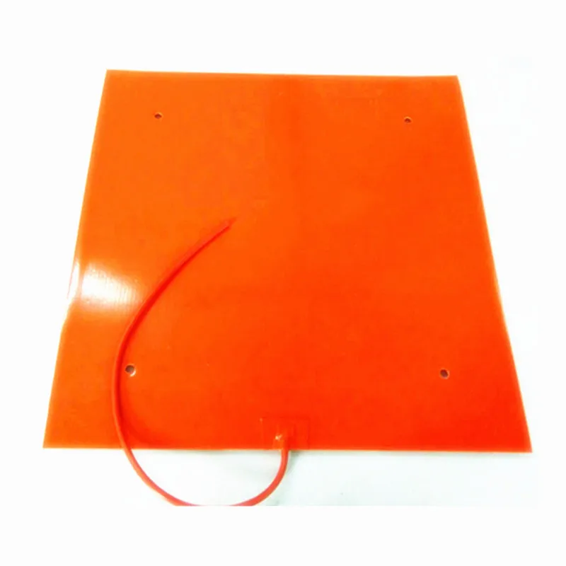 120v 500* 500*1.5mm Heat Bed for 3D Printer silicone rubber heater 800w adhesive 1 side 100k thermistor 4*10mm holes 1000mm lead
120v 500* 500*1.5mm Heat Bed for 3D Printer silicone rubber heater 800w adhesive 1 side 100k thermistor 4*10mm holes 1000mm lead