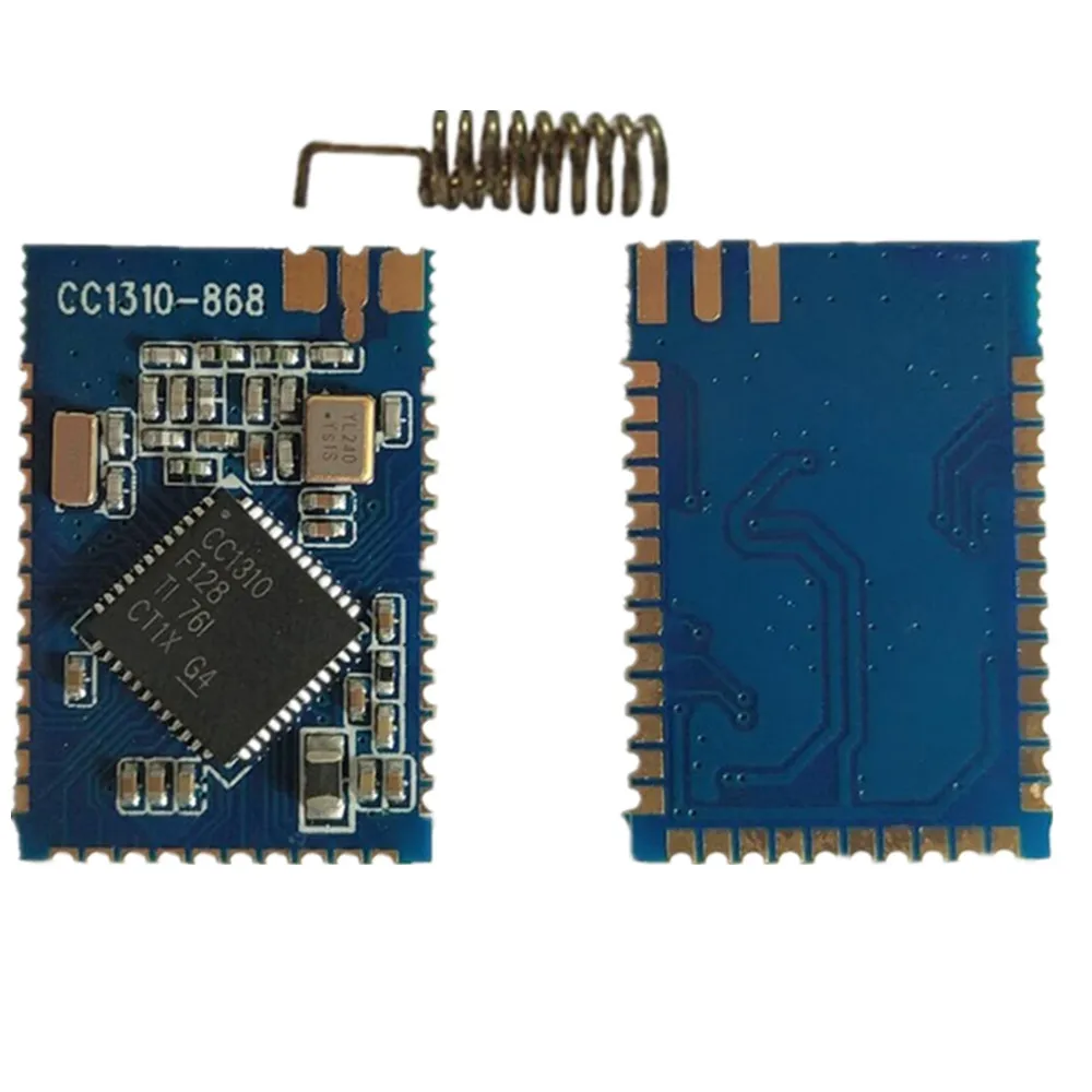 Wireless module CC1310 F128 Serial port transceiver 433MHZ 868MHZ Secondary development of XDS100
Wireless module CC1310 F128 Serial port transceiver 433MHZ 868MHZ Secondary development of XDS100