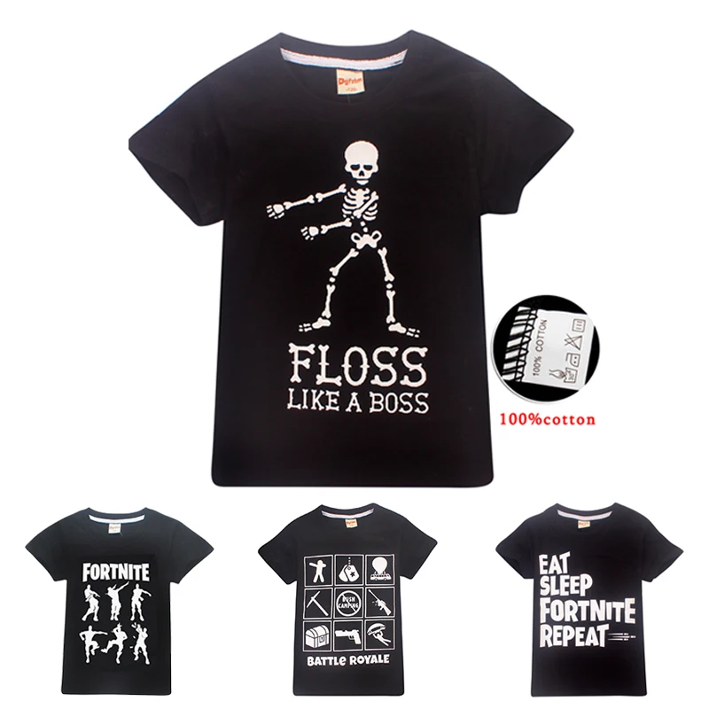 New Hip Hop Skeleton fortinet Kids T-Shirt Punk Black Shirts Children Boys Girls Minecraft Teens T Shirts Toddler Summer Clothes
New Hip Hop Skeleton fortinet Kids T-Shirt Punk Black Shirts Children Boys Girls Minecraft Teens T Shirts Toddler Summer Clothes