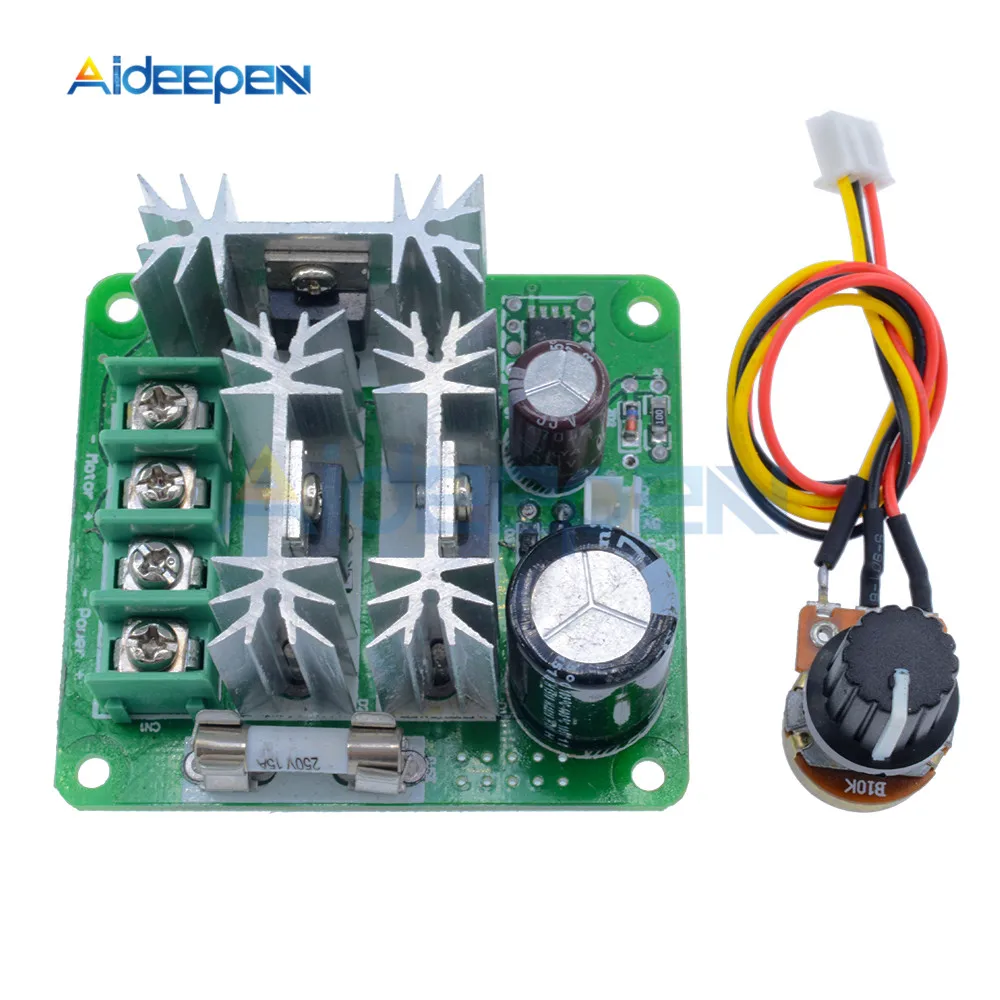 DC 6V-90V 15A Pulse Width PWM DC Motor Speed Controller Switch Speed Control Regulator
DC 6V-90V 15A Pulse Width PWM DC Motor Speed Controller Switch Speed Control Regulator