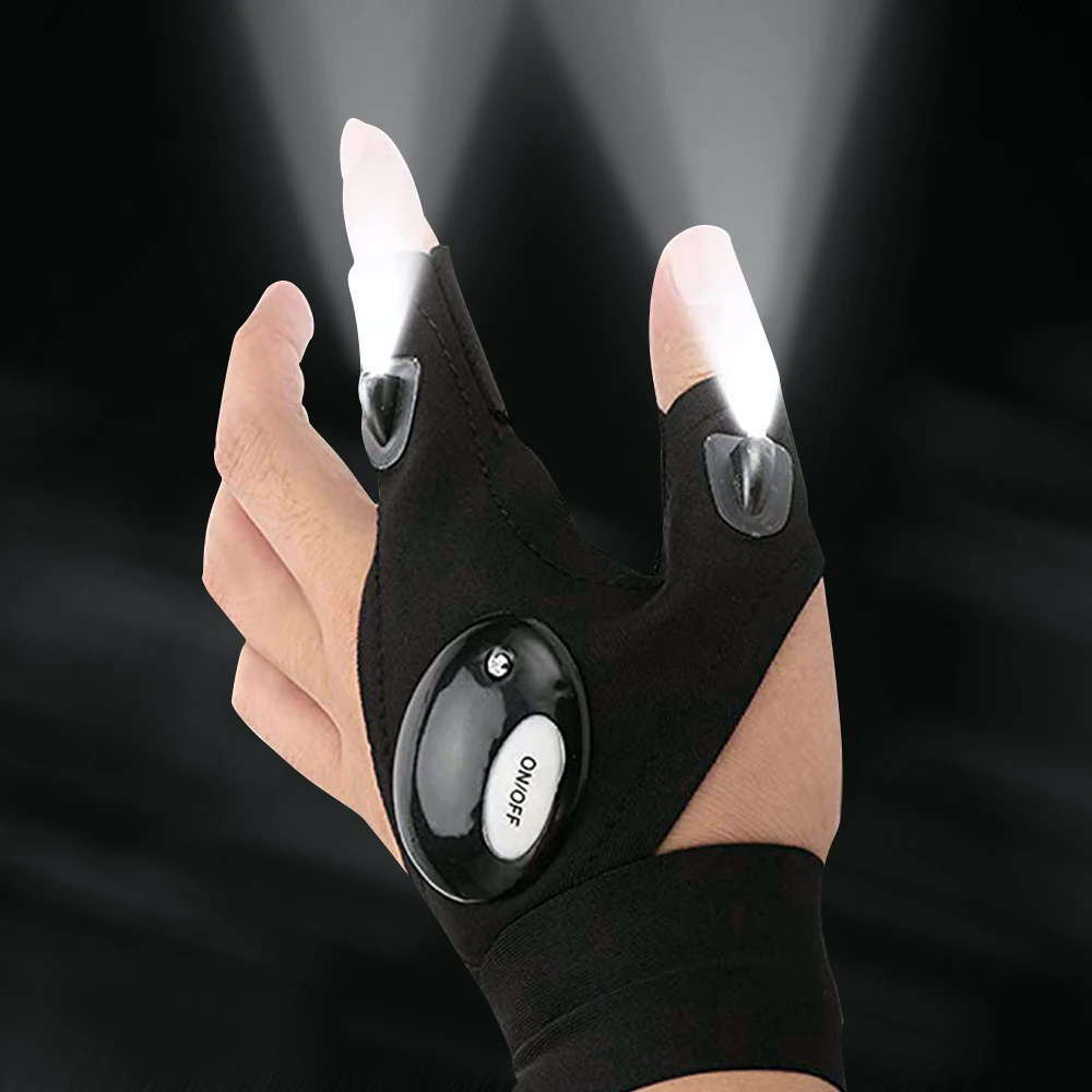 Outdoor Fishing Magic Strap Fingerless Glove LED Flashlight Torch Cover Survival Camping Hiking Rescue Tool #2
Outdoor Fishing Magic Strap Fingerless Glove LED Flashlight Torch Cover Survival Camping Hiking Rescue Tool #2