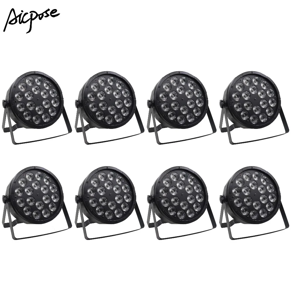 8Pcs/lots 18x12W Led Par Light RGBW 4in1 Par Flat LED PAR With dmx512 Control Disco Lights Professional Stage Lighting
8Pcs/lots 18x12W Led Par Light RGBW 4in1 Par Flat LED PAR With dmx512 Control Disco Lights Professional Stage Lighting