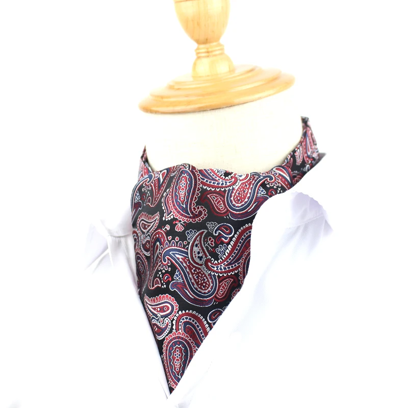 Fashion Cravat Ascot For Men Polyester Floral Pattern Cravat Ties Gentlemen Selft Tie For Wedding Ascot Blue Neckwear Neckties
Fashion Cravat Ascot For Men Polyester Floral Pattern Cravat Ties Gentlemen Selft Tie For Wedding Ascot Blue Neckwear Neckties