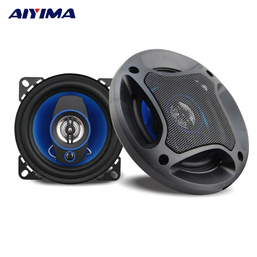Aiyima 2PC 4Inch 3 Way Coaxial Car Speaker 4Ohm 100W Full Range Frequency Loudspeaker HiFi Auto Automobile Speakers
Aiyima 2PC 4Inch 3 Way Coaxial Car Speaker 4Ohm 100W Full Range Frequency Loudspeaker HiFi Auto Automobile Speakers