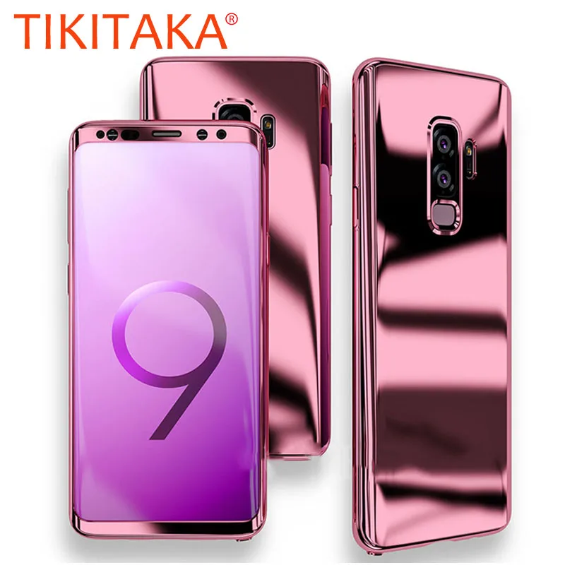 Plating Mirror 360 Full Protection Cover For Samsung Galaxy S9 S8 S7 Plus Note 8 iPhone X 8 7 6 6S Plus SE 5S Case + Film
Plating Mirror 360 Full Protection Cover For Samsung Galaxy S9 S8 S7 Plus Note 8 iPhone X 8 7 6 6S Plus SE 5S Case + Film