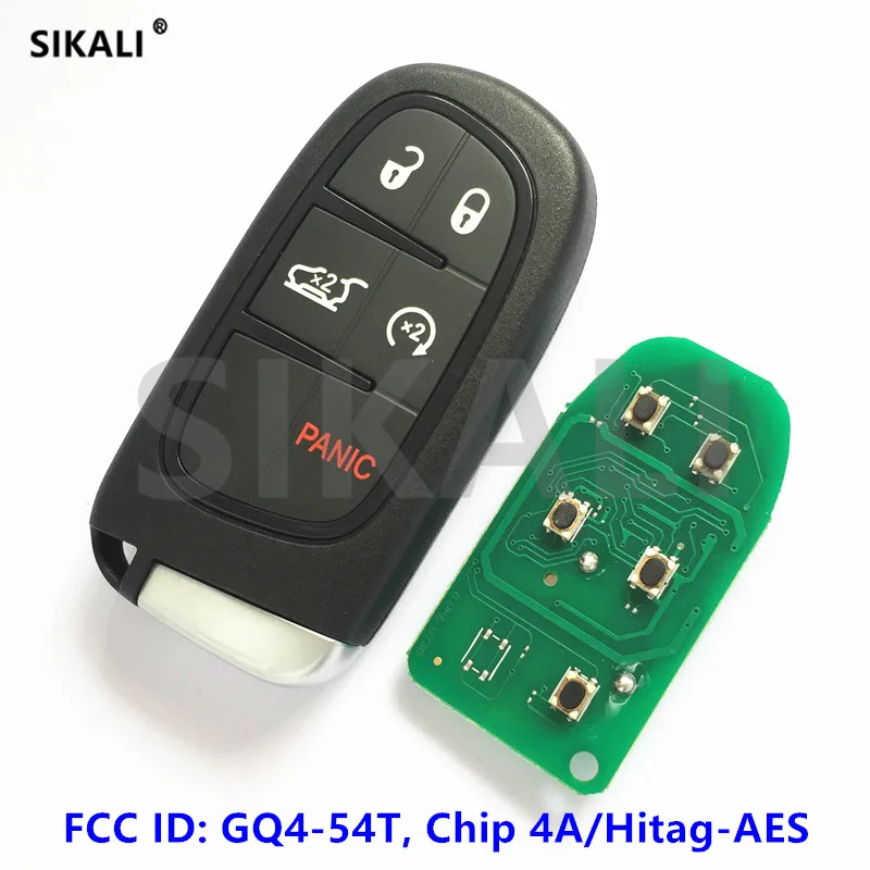 SIKALI Smart Remote Key for DODGE/Chrysler/JEEP Grand Cherokee Push-to-Start 433MHz Chip 4A Hitag-AES
SIKALI Smart Remote Key for DODGE/Chrysler/JEEP Grand Cherokee Push-to-Start 433MHz Chip 4A Hitag-AES