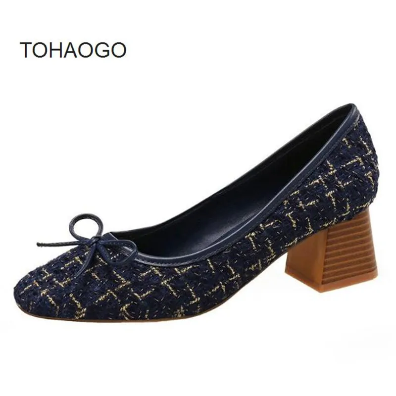 2019 spring new high heel women color matching bow square head heels Fashion mid heel work women's shoes women pumps obuv
2019 spring new high heel women color matching bow square head heels Fashion mid heel work women's shoes women pumps obuv