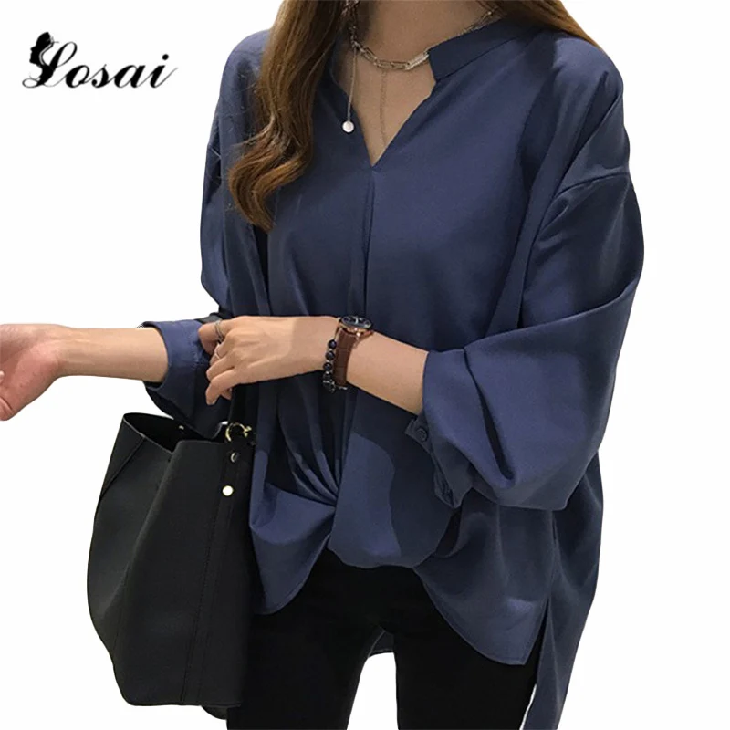 Plus Size 4XL Women Shirt Classic Chiffon Blouse Female Loose White Blouses Long Sleeve Shirts Ladies Tops Clothes Blusas Womens
Plus Size 4XL Women Shirt Classic Chiffon Blouse Female Loose White Blouses Long Sleeve Shirts Ladies Tops Clothes Blusas Womens