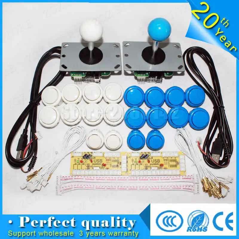 Zero Delay Arcade DIY Kit Mame USB EncoderFree shipping Sanwa Push Buttons Arcade OEM Joystick To PC games arcade 1997
Zero Delay Arcade DIY Kit Mame USB EncoderFree shipping Sanwa Push Buttons Arcade OEM Joystick To PC games arcade 1997