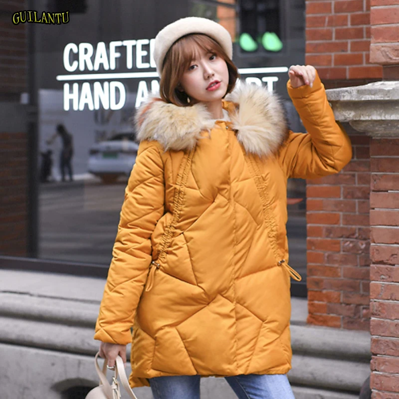 Winter Fur Collar Hooded Long Parka Mujer Thickening Quilted Down Cotton Black Padded Warm Jacket Women Plus Size Female Coat
Winter Fur Collar Hooded Long Parka Mujer Thickening Quilted Down Cotton Black Padded Warm Jacket Women Plus Size Female Coat