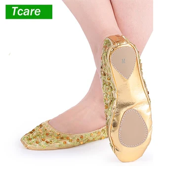 1Pair Foot Care Professional Soft Flats Ballet Dance Shoes Ladies Girls Dancing Protect Shoes with Sequins for Adult Children
1Pair Foot Care Professional Soft Flats Ballet Dance Shoes Ladies Girls Dancing Protect Shoes with Sequins for Adult Children
