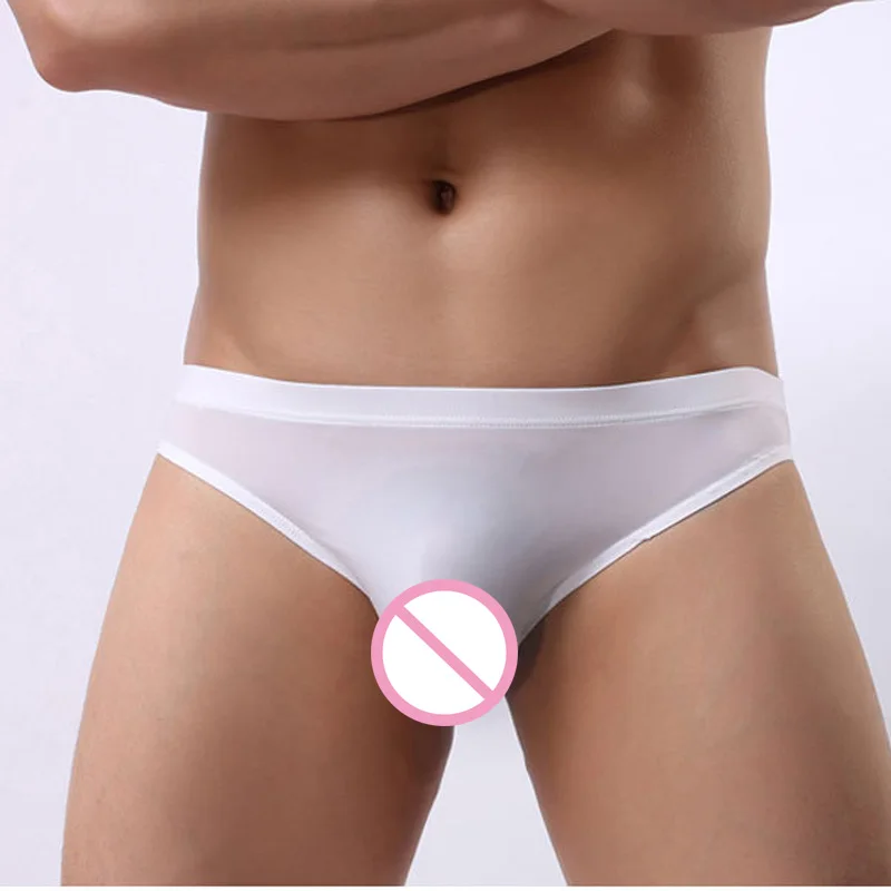 Men Ice Silk Underwear Transparent U Convex Pouch Briefs G-string Smooth Breathable Thongs Low Rise Seamless Gay Wear Soft Sexy
Men Ice Silk Underwear Transparent U Convex Pouch Briefs G-string Smooth Breathable Thongs Low Rise Seamless Gay Wear Soft Sexy