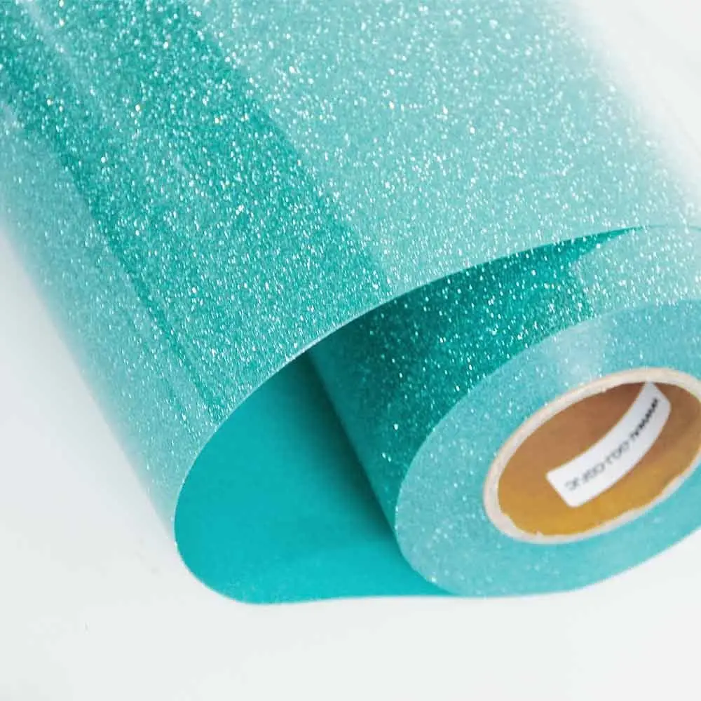 Jade Glitter Heat Transfer Vinyl Press Film For Plotter T-shirts Glitter Holographic Iron-on 50cm50cm
Jade Glitter Heat Transfer Vinyl Press Film For Plotter T-shirts Glitter Holographic Iron-on 50cm50cm