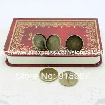 Sweet Bell 50pcs/lot Fashion Vintage Adjustable Stud earrings Bases Blanks 18mm Antique Bronze Cabochon Stud earrings 8E1406
Sweet Bell 50pcs/lot Fashion Vintage Adjustable Stud earrings Bases Blanks 18mm Antique Bronze Cabochon Stud earrings 8E1406