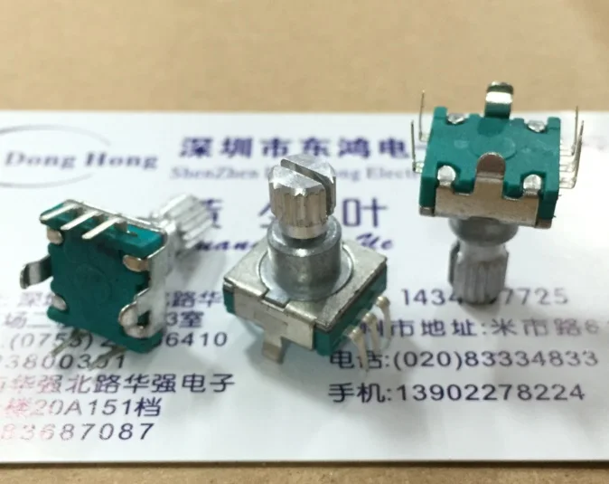High Quality EC11 Encoder Switch 30 Positioning 15 Pulse Axle Length 12MM Sawtooth Axle Vehicle Coding
High Quality EC11 Encoder Switch 30 Positioning 15 Pulse Axle Length 12MM Sawtooth Axle Vehicle Coding