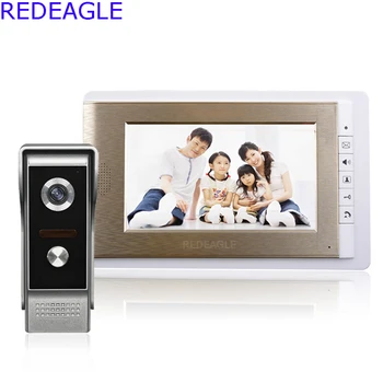 Wired 7 inch Home Video Door Phone Intercom Access System with 1 Monitor + 700TVL IR Camera + 4M Free Cable
Wired 7 inch Home Video Door Phone Intercom Access System with 1 Monitor + 700TVL IR Camera + 4M Free Cable