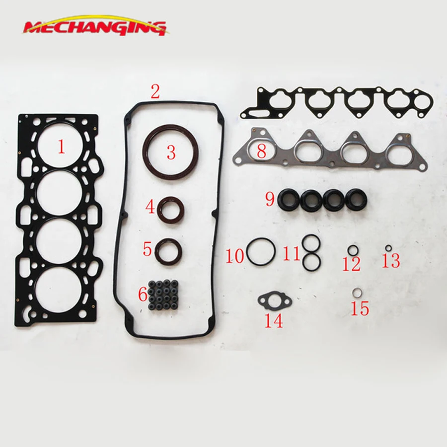 customized LOGO FOR MITSUBISHI PAJERO PININ 1.8 (H76W, H66W) 4G93 Metal Engine Rebuild Kits shim Full Set Engine Gasket 50239100
customized LOGO FOR MITSUBISHI PAJERO PININ 1.8 (H76W, H66W) 4G93 Metal Engine Rebuild Kits shim Full Set Engine Gasket 50239100