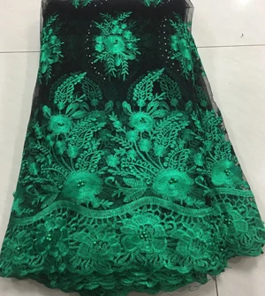 GREEN African Lace Fabric 2019 High Quality Lace, Pearls Embroidery Tulle Lace Fabric, African Lace stones 5 Yards ASH004
GREEN African Lace Fabric 2019 High Quality Lace, Pearls Embroidery Tulle Lace Fabric, African Lace stones 5 Yards ASH004