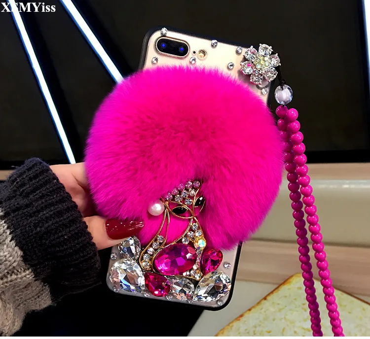 XSMYiss 3D Luxury Bling Diamond Fox Head Soft rabbit Fur Phone Case Case For Samsung S10 S8/S9 Plus S7 edge Note9 Note8 Note5
XSMYiss 3D Luxury Bling Diamond Fox Head Soft rabbit Fur Phone Case Case For Samsung S10 S8/S9 Plus S7 edge Note9 Note8 Note5