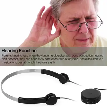 EastVita Bone Conduction Headphone Headsets Hearing dentiphone Audiphone Sound Amplifier AUX IN Black Hearing Difficulties r29
EastVita Bone Conduction Headphone Headsets Hearing dentiphone Audiphone Sound Amplifier AUX IN Black Hearing Difficulties r29