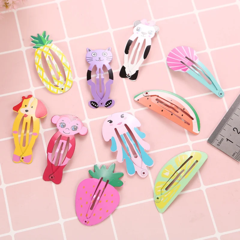 10PCS Hair Clips Toddlers Printing Hairpins Kids Party Gifts Girls Cartoon Cute mini little children headwear Hair Accessories
10PCS Hair Clips Toddlers Printing Hairpins Kids Party Gifts Girls Cartoon Cute mini little children headwear Hair Accessories