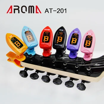 Aroma AT-201 high brightness dual color clip tuner for chromatic guitar bass ukulele violin
Aroma AT-201 high brightness dual color clip tuner for chromatic guitar bass ukulele violin