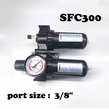 Free shipping SFC300 3/8" Two parts oil and water separation filter gas source processor port size Filter Regulator Lubricator
Free shipping SFC300 3/8" Two parts oil and water separation filter gas source processor port size Filter Regulator Lubricator