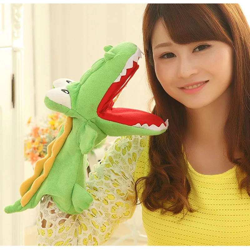 Hight Qaulity Crocodile Hand Puppet Parent-child Toys Gift For Kid Crocodile Soft Toy Birthday Gift 10pcs/lot
Hight Qaulity Crocodile Hand Puppet Parent-child Toys Gift For Kid Crocodile Soft Toy Birthday Gift 10pcs/lot