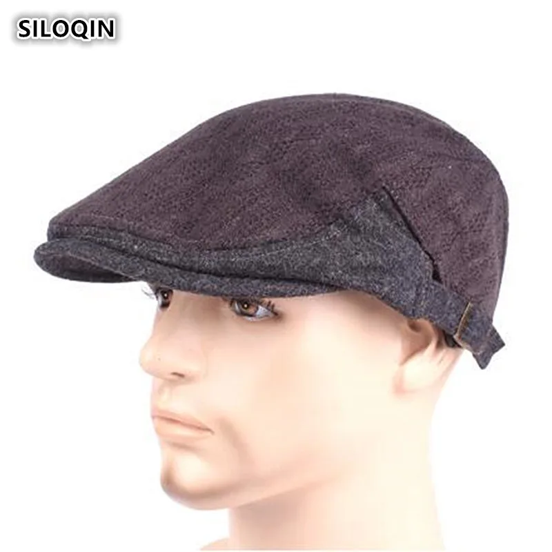 SILOQIN Autumn Winter Middle-aged Elderly Woolen Berets Simple Fashion Thicken Keep Warm Adjustable Size Gorras Men Tongue Cap
SILOQIN Autumn Winter Middle-aged Elderly Woolen Berets Simple Fashion Thicken Keep Warm Adjustable Size Gorras Men Tongue Cap