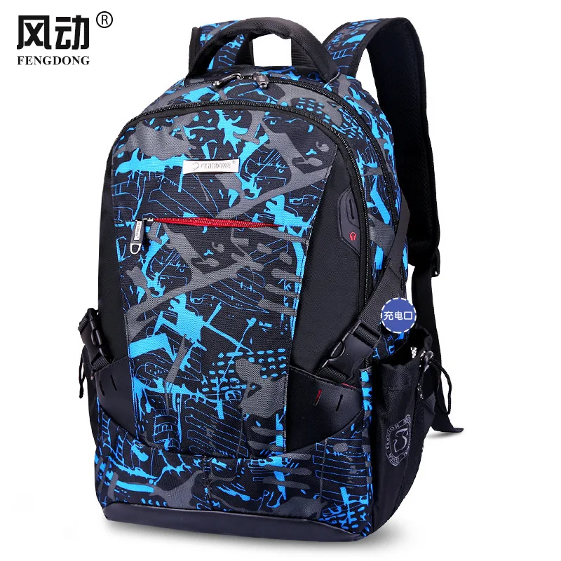 FengDong 3pcs bag set boys school bags kids waterproof school backpack for boy bookbag student schoolbag kids pen pencil bag -52
FengDong 3pcs bag set boys school bags kids waterproof school backpack for boy bookbag student schoolbag kids pen pencil bag -52