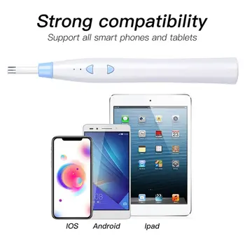 Wireless Endoscope for Ear Cleaning MP HD Digital Camera Otoscope Ear Inspection 6 LED Light for iPhone Android
Wireless Endoscope for Ear Cleaning MP HD Digital Camera Otoscope Ear Inspection 6 LED Light for iPhone Android